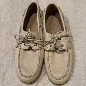 Rockport Mens Leather Boat Shoes Size 12